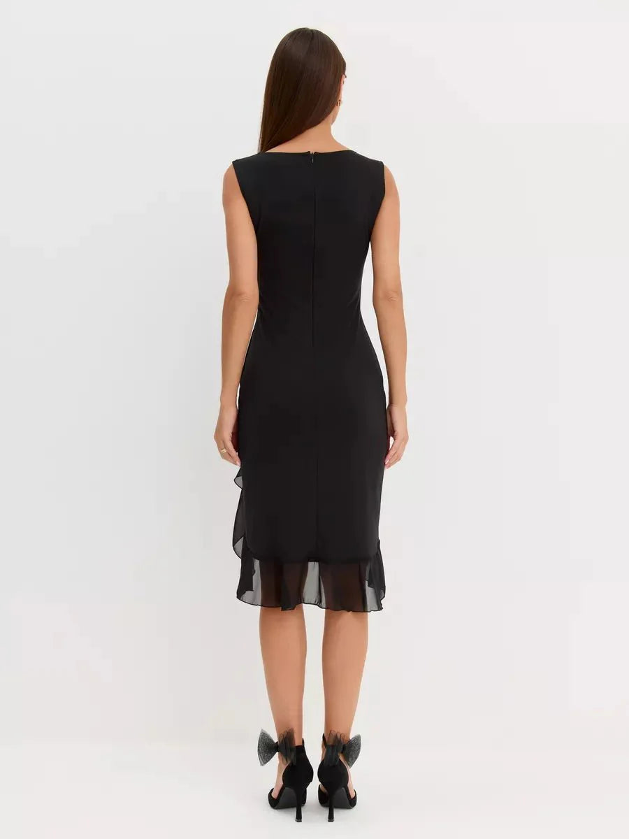Ifeanyi Summer Slim Skinny Sleeveless Dress