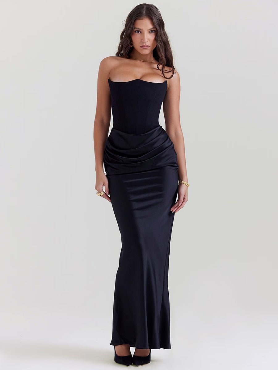 Isaiah Slim Tube Top Long Dress Main image