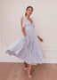 Jeanne Dress Dusty Blue