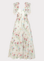 Margaret Floral Embroidered Maxi Wedding Dress