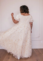 Wendy Dress Cream Star