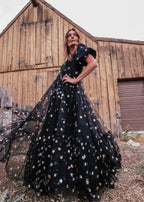 Wendy Dress Black Star