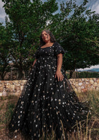 Wendy Dress Black Star