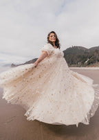 Wendy Dress Cream Star
