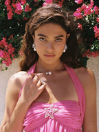 Jocelyn Ins Halter Neck Backless Dress Summer