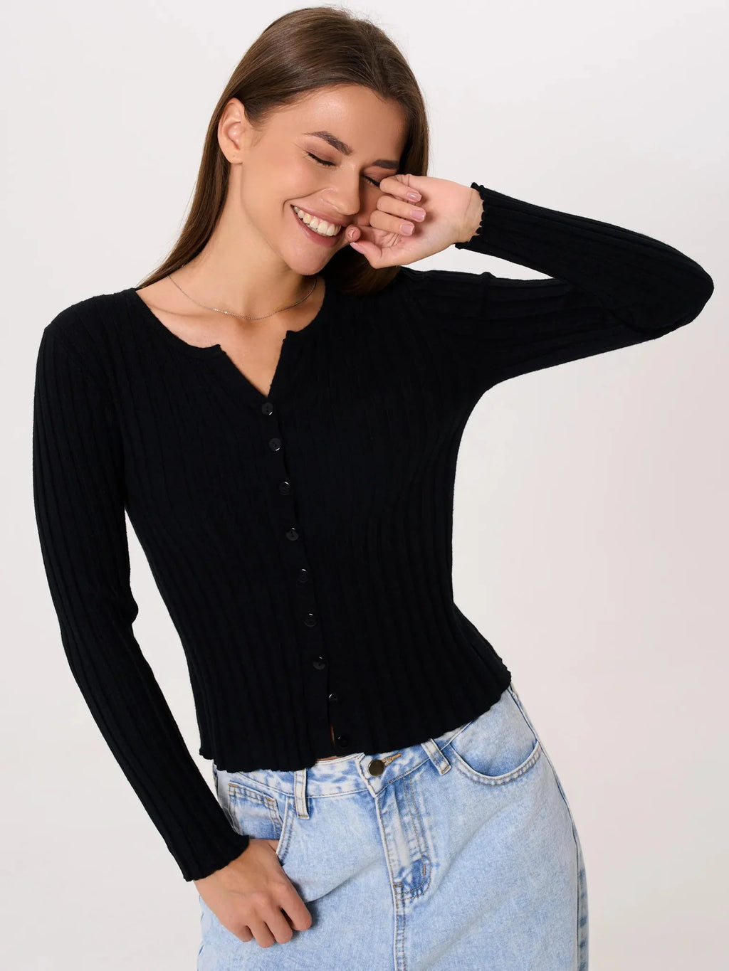 Kalani Slim Thin Sweater Lightweight Stylish