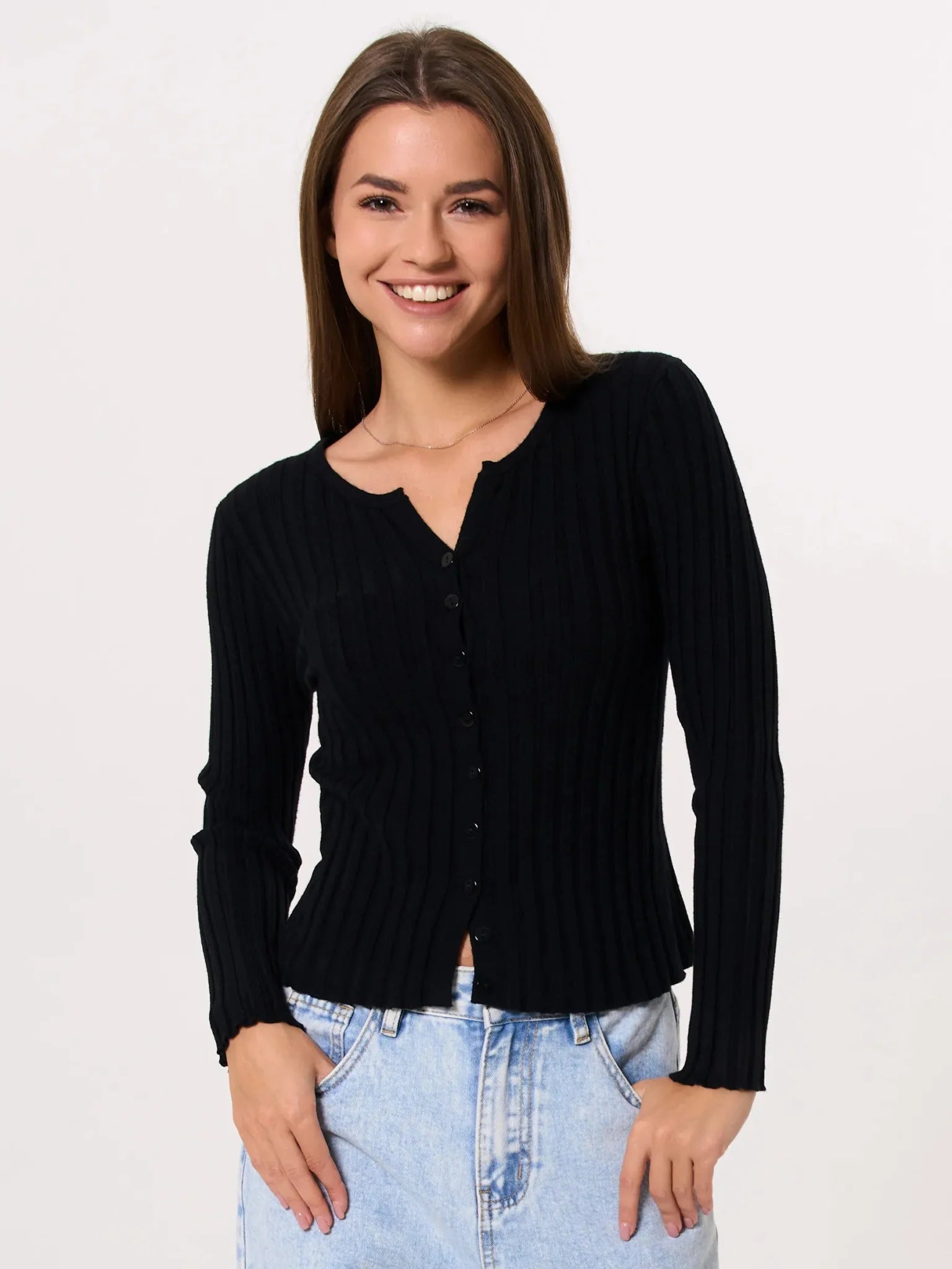 Kalani Slim Thin Sweater Lightweight Stylish Secondary image