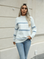 Kensley Turtleneck Snowflake Sweater