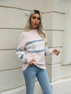 Kensley Turtleneck Snowflake Sweater