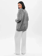 Cozy Priya Loose V-neck Sweater - Fall Essential