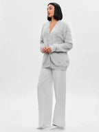 Cozy Priya Loose V-neck Sweater - Fall Essential