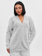 Cozy Priya Loose V-neck Sweater - Fall Essential
