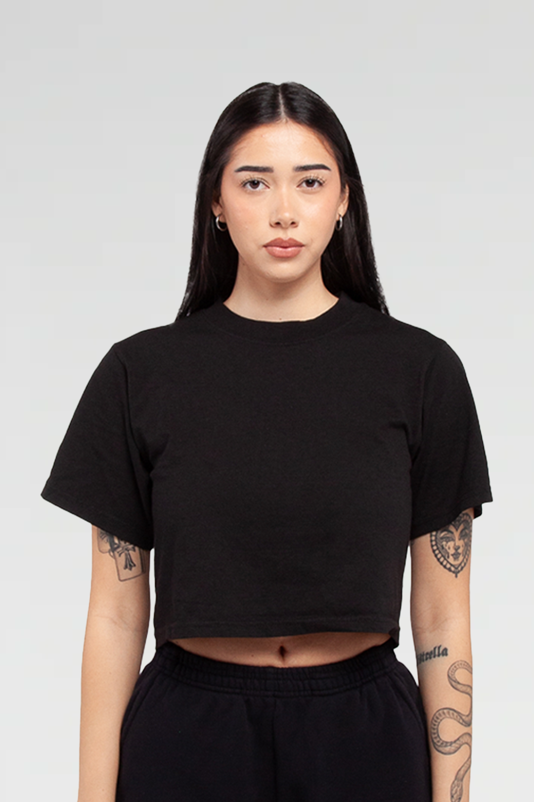 Womens Garment Dye Crop Top Secondary image
